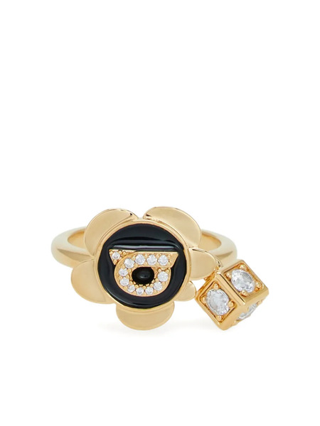  Ferragamo Gancini Charm Ring - Gold 