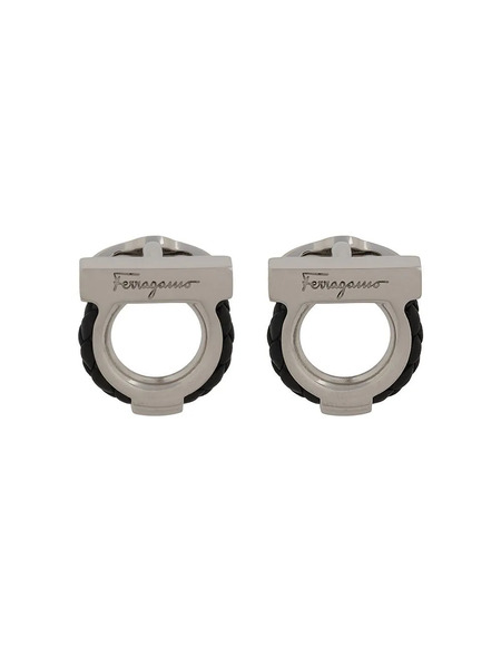  Ferragamo Gancini Cufflinks - Silver 