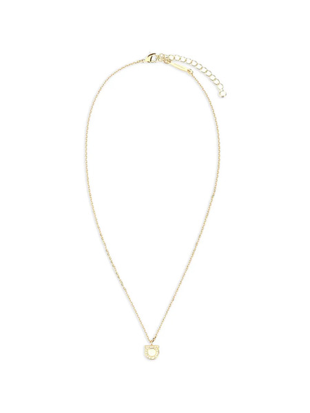  Ferragamo Gancini-pendant Necklace - Gold 