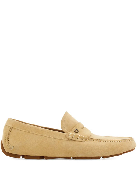  Ferragamo Gancini-plaque Loafers - Neutrals 