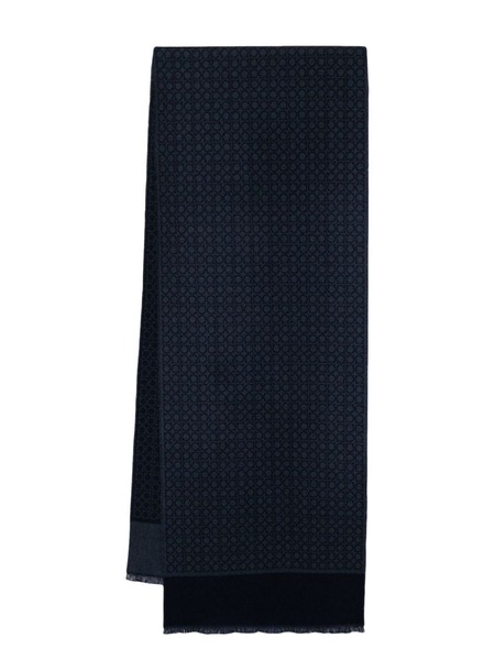  Ferragamo Gancini Scarf - Blue 