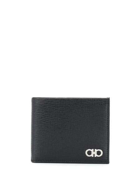  Ferragamo Gancini Wallet - Black 