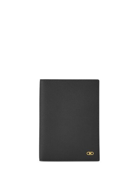  Ferragamo Gancini Wallet - Black 