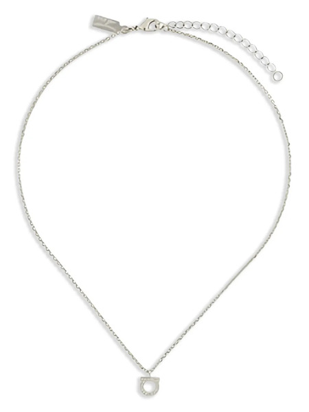  Ferragamo Gancio Necklace - Grey 
