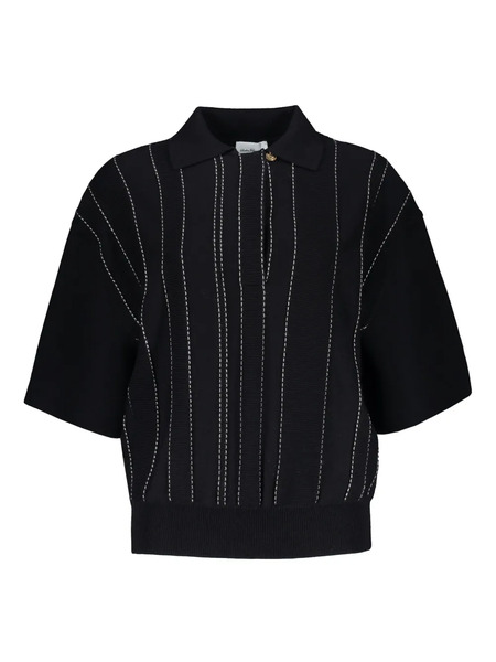  Ferragamo Knitted Top - Blue 