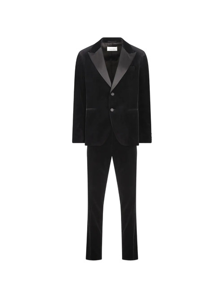  Ferragamo Lapel Jacket - Black 