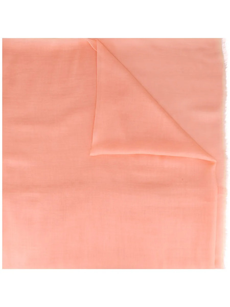 Ferragamo Large Frayed Stole - Yellow 