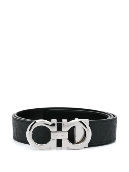  Ferragamo Leather Belt - Black 
