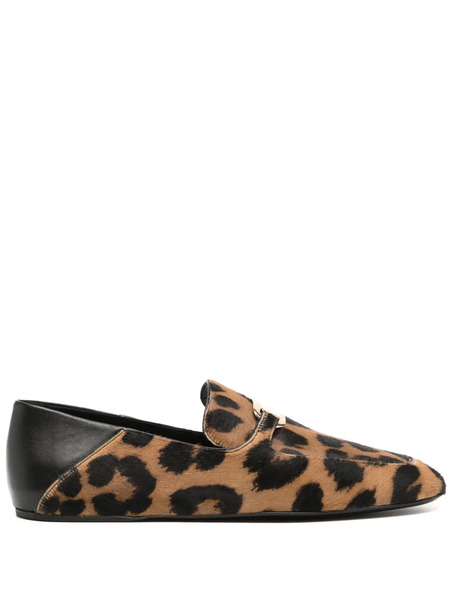  Ferragamo Leather Loafers - Brown 