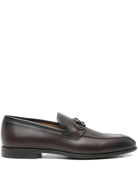  Ferragamo Leather Loafers - Brown 