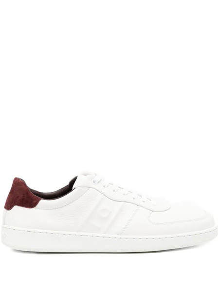  Ferragamo Leather Sneakers - White 