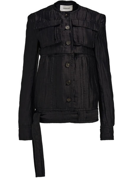  Ferragamo Lightweight Jacket - Black 
