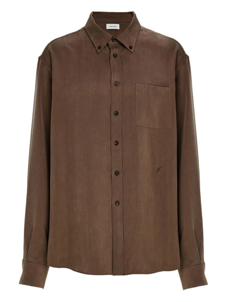  Ferragamo Long-sleeved Shirt - Brown 