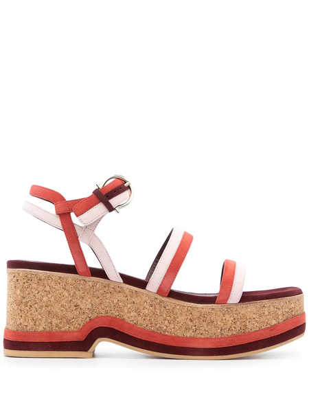  Ferragamo Mysen Sandals - Red 