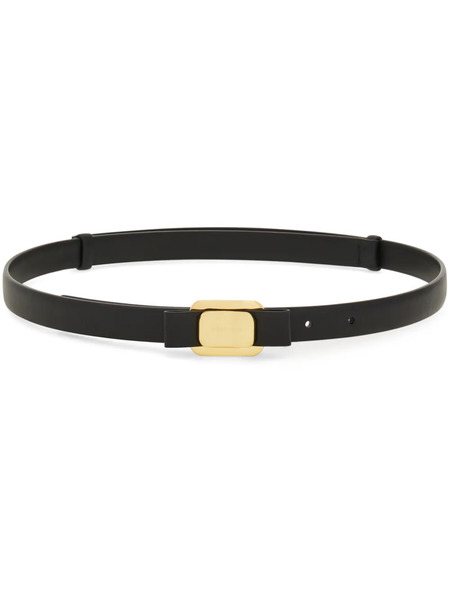  Ferragamo New Vara Plate Belt - Black 