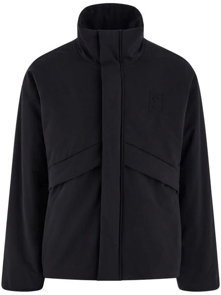  Ferragamo Panelled Cotton Jacket - Black 