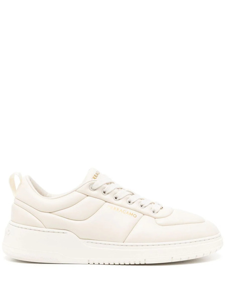  Ferragamo Quilted Sneakers - Neutrals 