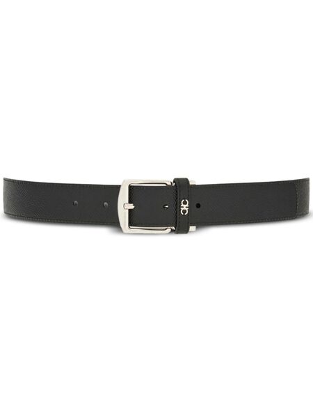  Ferragamo Reversible Adjustable Belt - Brown 