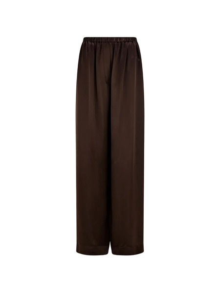 Ferragamo Satin Trouser - Brown 