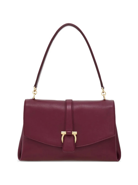  Ferragamo Small Front-flap Sholder Bag - Red 