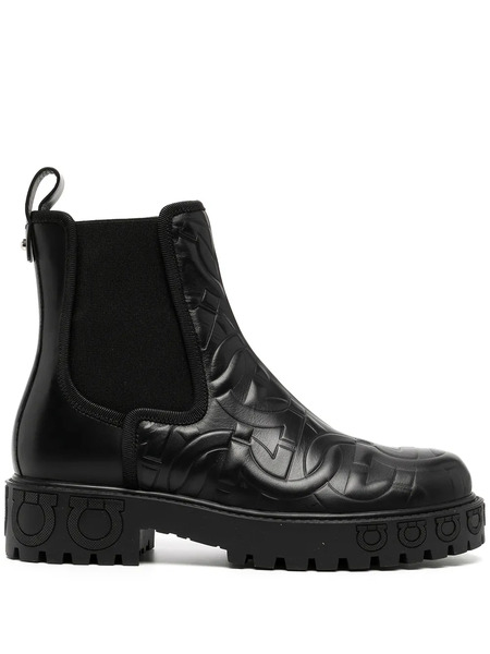 Ferragamo Varsi Chelsea Boots - Black 