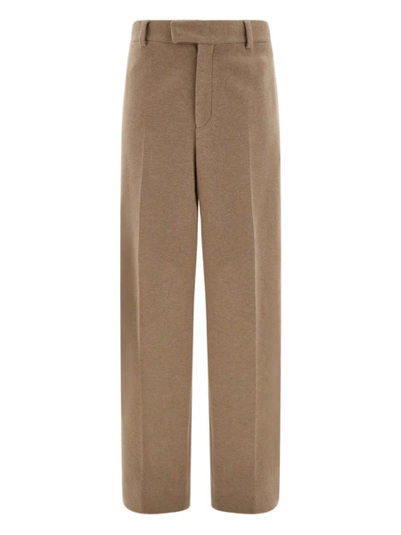  Ferragamo Wool Trousers - Brown 