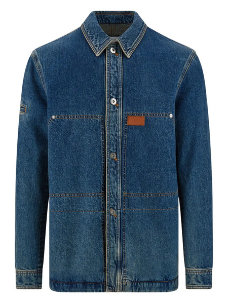  Ferragamo Workwear Shirt - Blue 