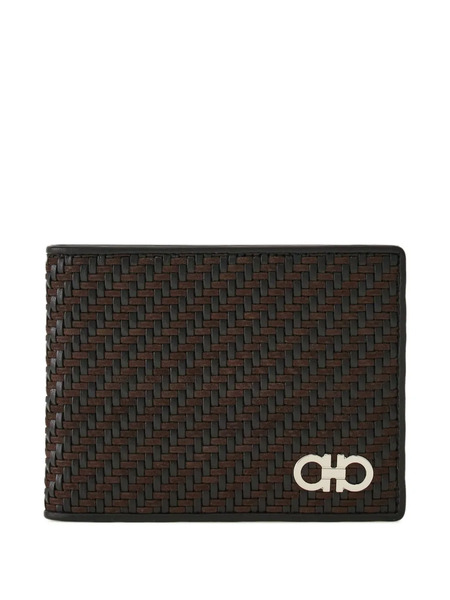  Ferragamo Woven Wallet - Brown 