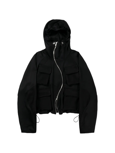  Fffpostalservice Aire Hooded Jacket - Black 