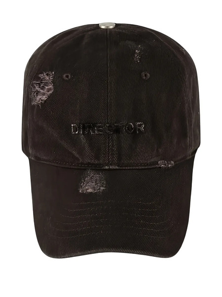  Fffpostalservice Director Distressed Cap - Black 