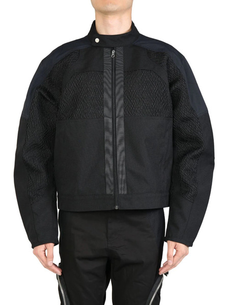  Fffpostalservice Motorcycle Logo Jacket - Black 