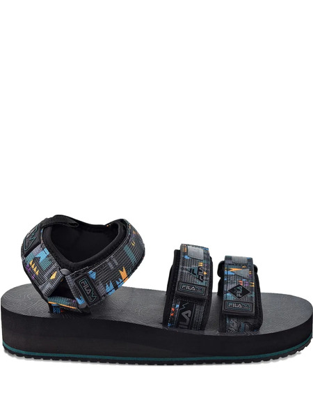  Fila Drifter Dns  Black/june Bug/saffron Sandals 