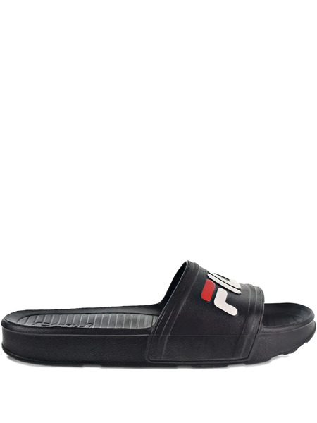  Fila Logo-embellished Slides - Black 