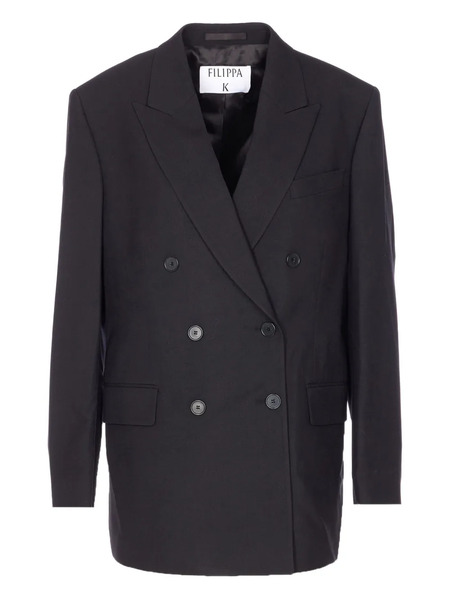  Filippa K Double-breasted Blazer - Black 