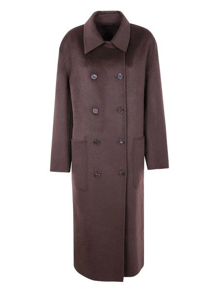  Filippa K Double-breasted Wool Coat - Brown 
