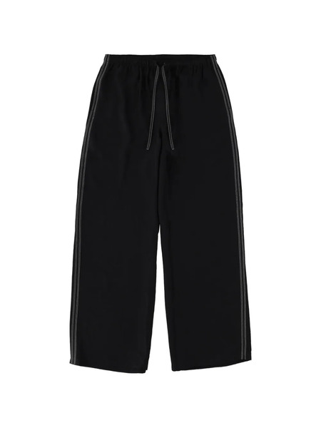  Filippa K Drawstring Piped Trousers - Black 