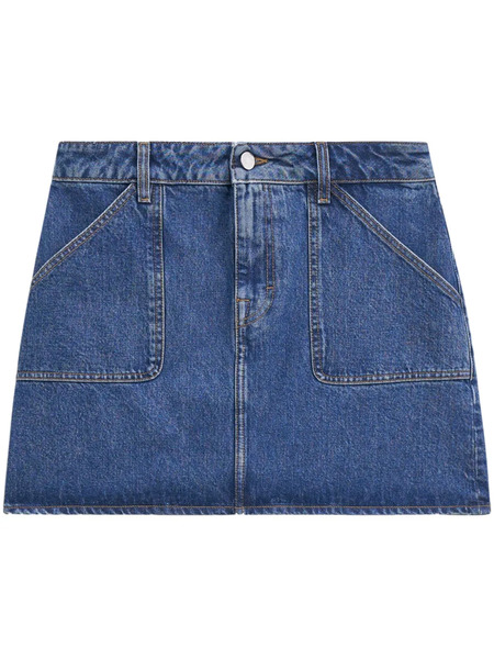  Filippa K Patch Pocket Mini Skirt - Blue 