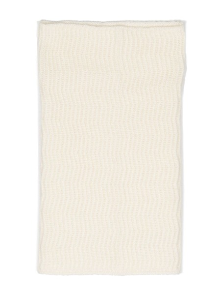  Filippa K Patterned-jacquard Knitted Scarf - White 
