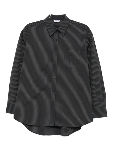  Filippa K Pinstripe-pattern Shirt - Black 