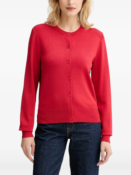  Filippa K Round-neck Cardigan - Red 