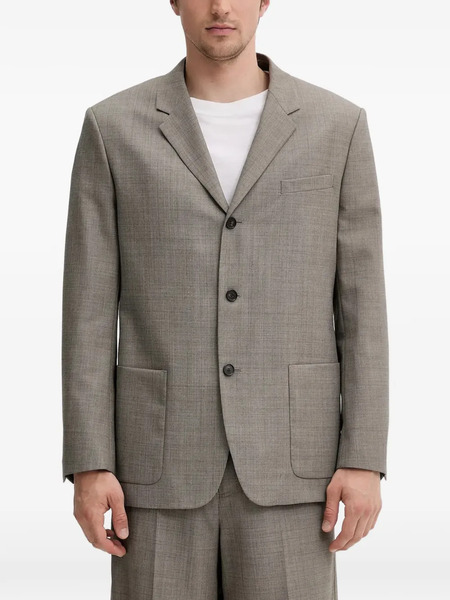  Filippa K Side-pocket Buttoned Blazer - Brown 