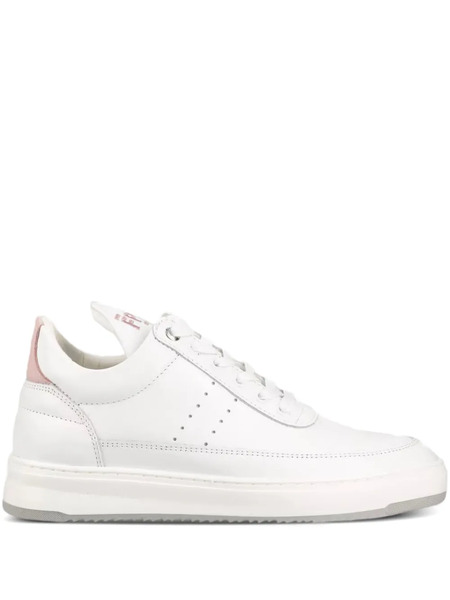  Filling Pieces Leather Low-top Sneakers - White 