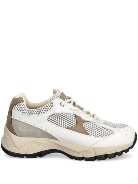  Filling Pieces Leather Sneakers - White 