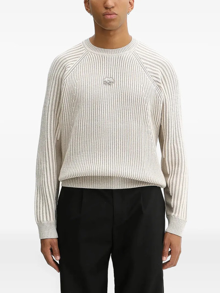  Filling Pieces Ribbed Sweater - Neutrals 