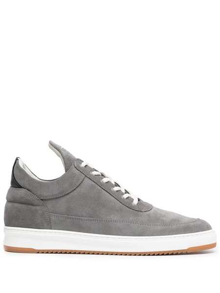  Filling Pieces Suede Low-top Sneakers - Grey 