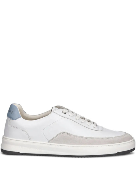  Filling Pieces Suede-panel Sneakers - White 