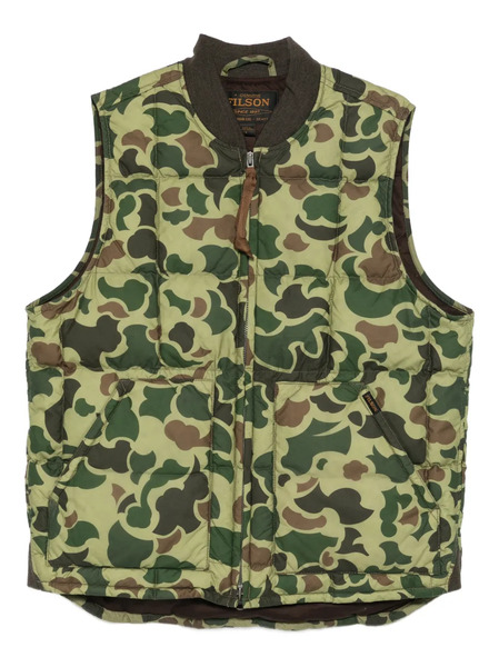  Filson Camouflage-pattern Quilted Jacket - Green 