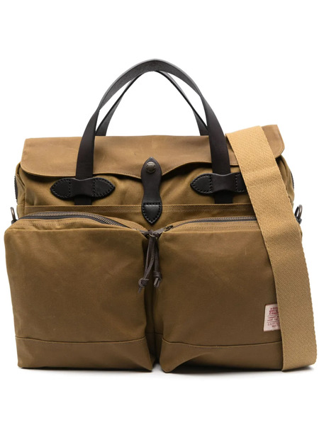  Filson 24-hour Tin Cloth Briefcase - Neutrals 