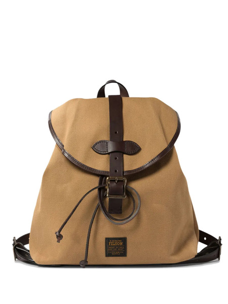  Filson Medium Leather-trimmed Backpack - Neutrals 