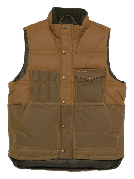  Filson Quilted Gilet - Brown 
